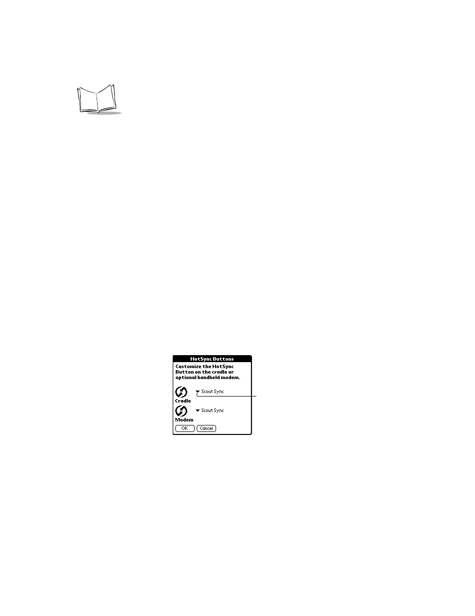 Hotsync buttons preferences, Hotsync buttons preferences -6 | Symbol Technologies SPT 1700 User Manual | Page 272 / 394