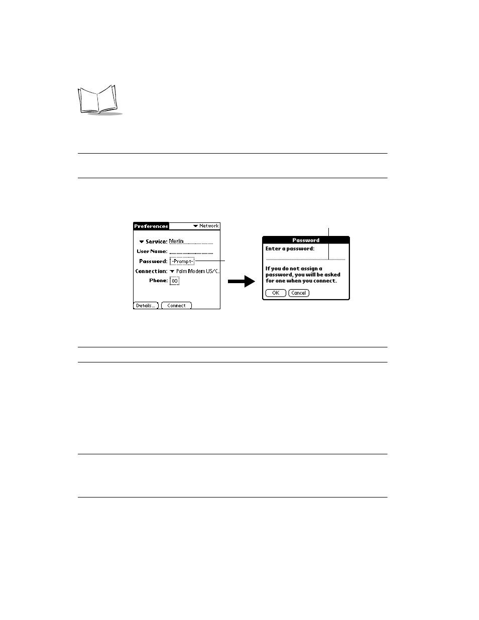 Adding connection settings, Adding connection settings -16 | Symbol Technologies SPT 1700 User Manual | Page 282 / 394