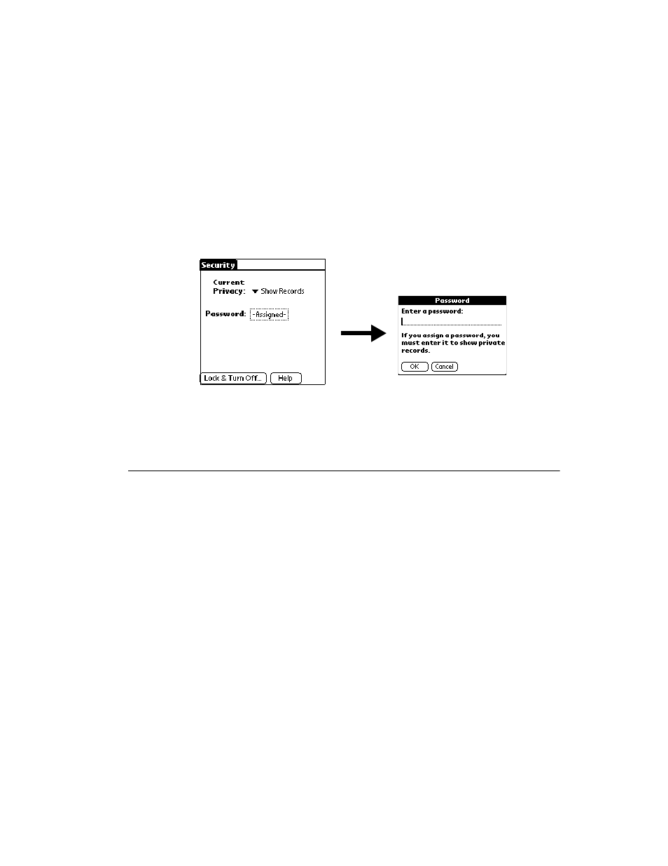 Masking private entries, Masking private entries -5 | Symbol Technologies SPT 1700 User Manual | Page 303 / 394