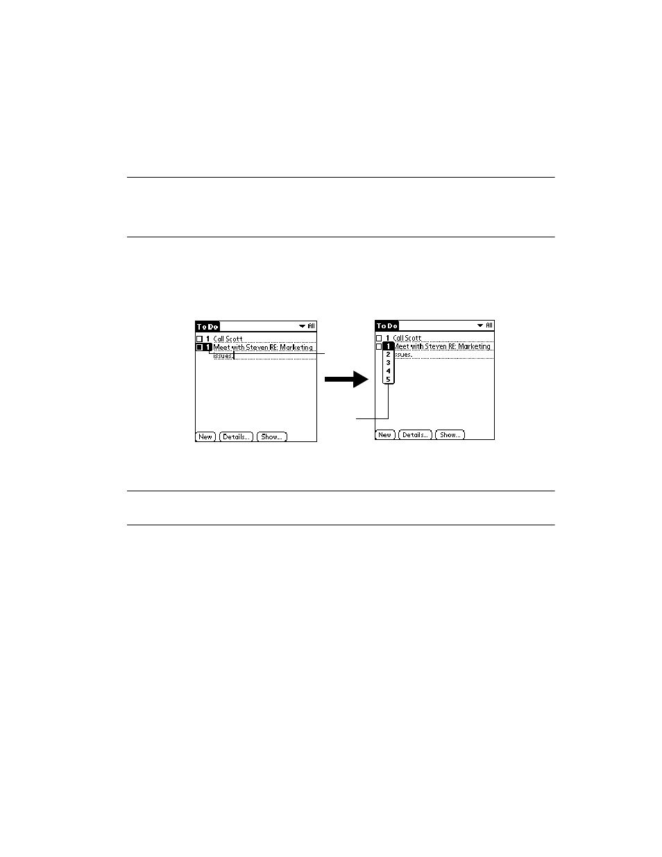 Checking off a to do item, Checking off a to do item -5 | Symbol Technologies SPT 1700 User Manual | Page 311 / 394