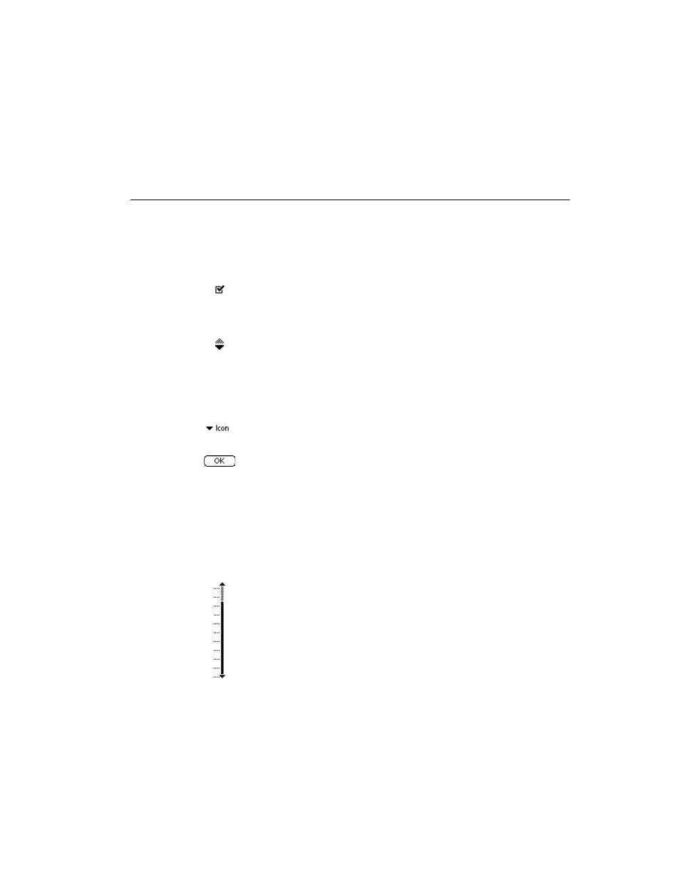 Using application controls, Using application controls -19 | Symbol Technologies SPT 1700 User Manual | Page 95 / 394