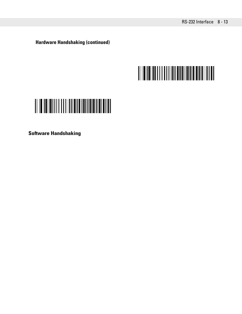 Software handshaking, Software handshaking -13 | Symbol Technologies DS6707 User Manual | Page 133 / 366