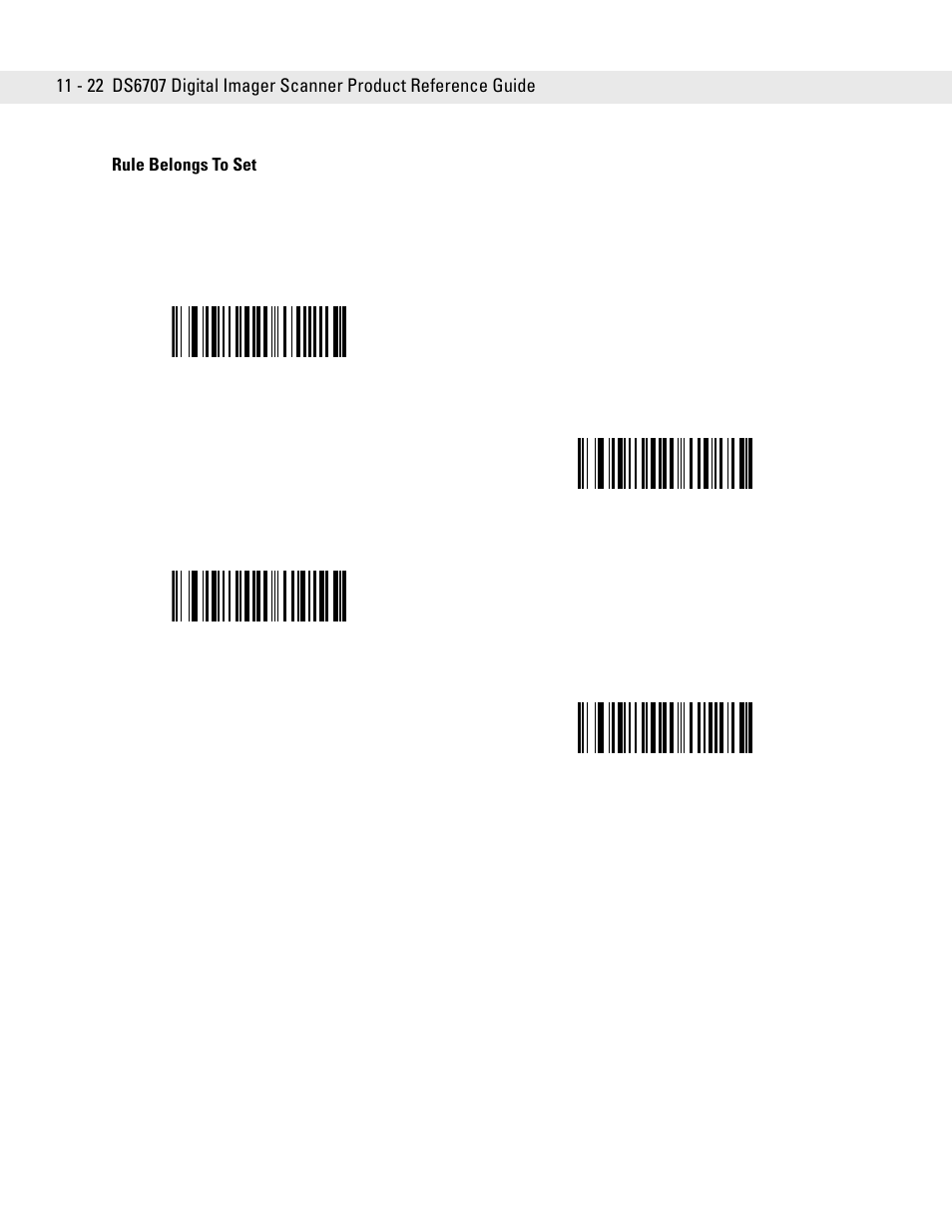 Rule belongs to set, Rule belongs to set -22 | Symbol Technologies DS6707 User Manual | Page 230 / 366