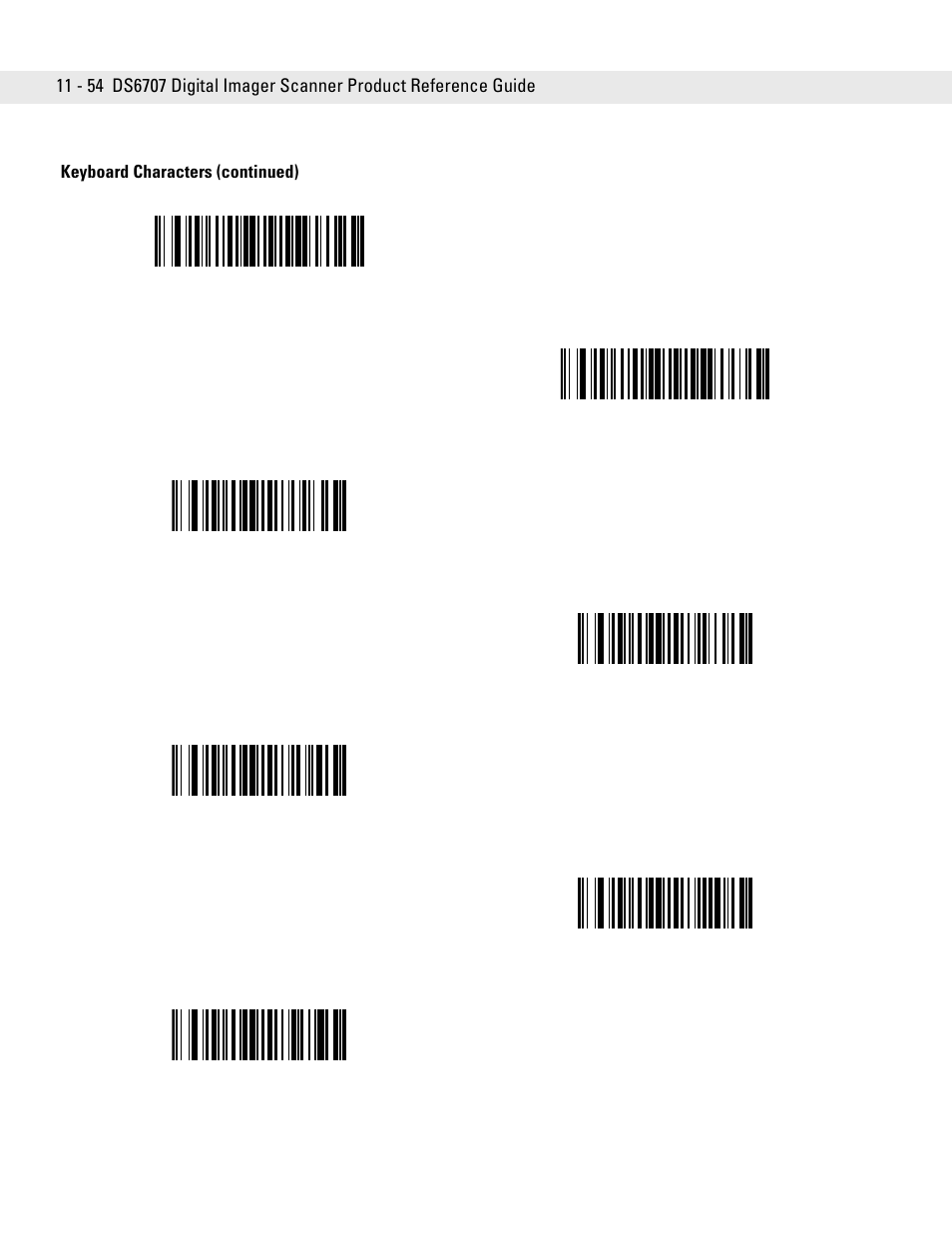 Symbol Technologies DS6707 User Manual | Page 262 / 366