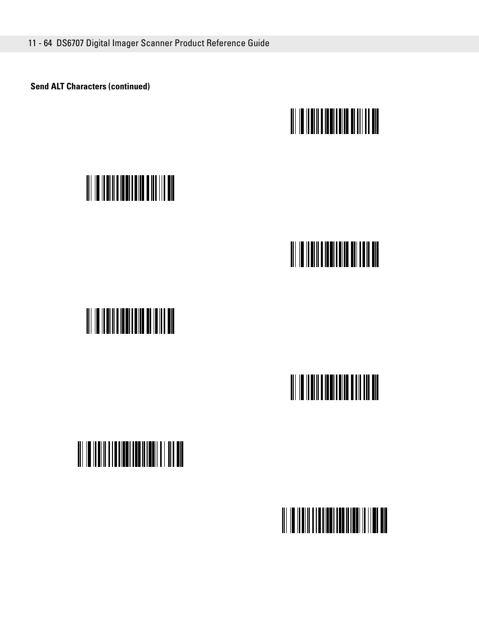 Symbol Technologies DS6707 User Manual | Page 272 / 366