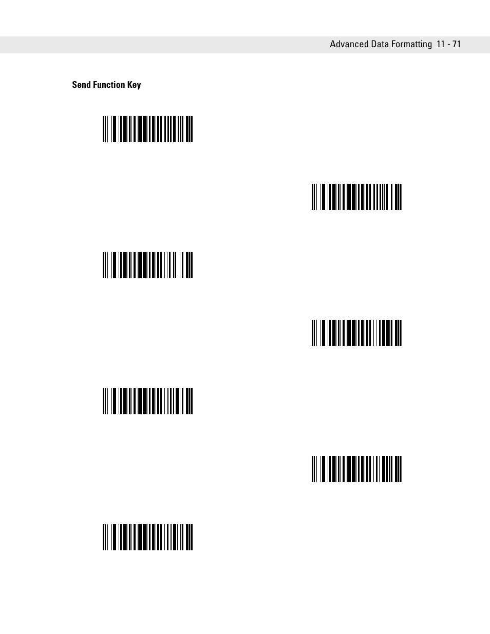 Send function key, Send function key -71 | Symbol Technologies DS6707 User Manual | Page 279 / 366