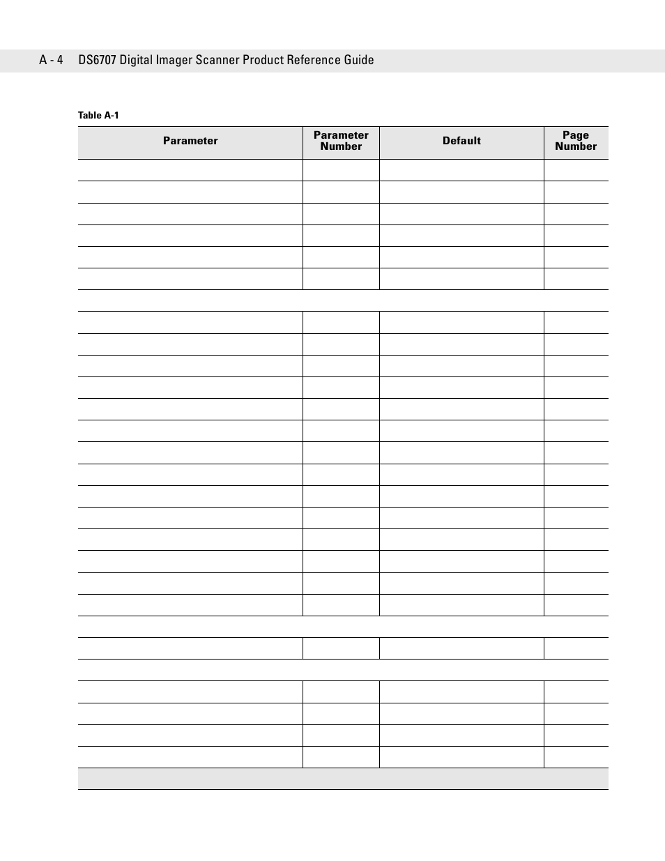 Symbol Technologies DS6707 User Manual | Page 312 / 366