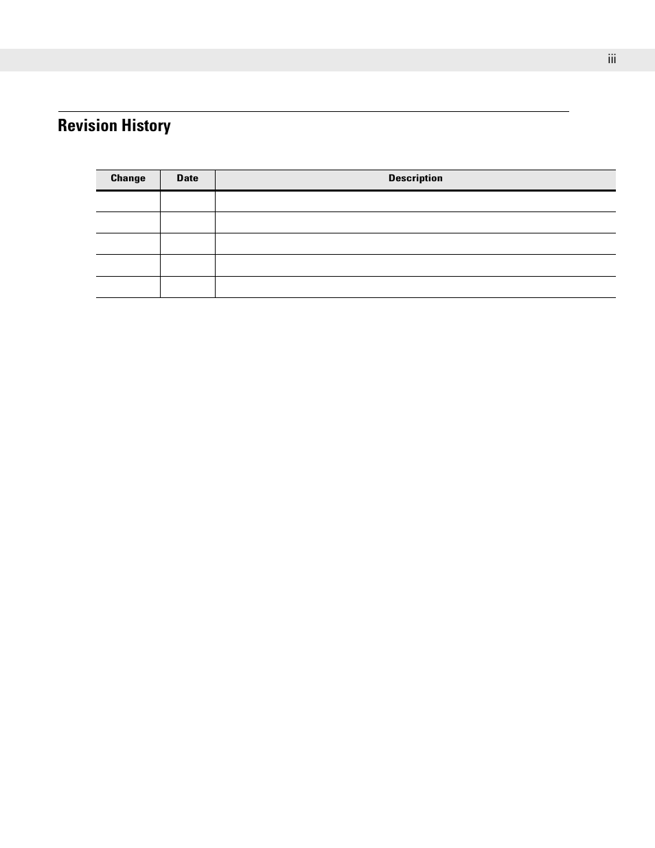 Revision history | Symbol Technologies DS6707 User Manual | Page 5 / 366