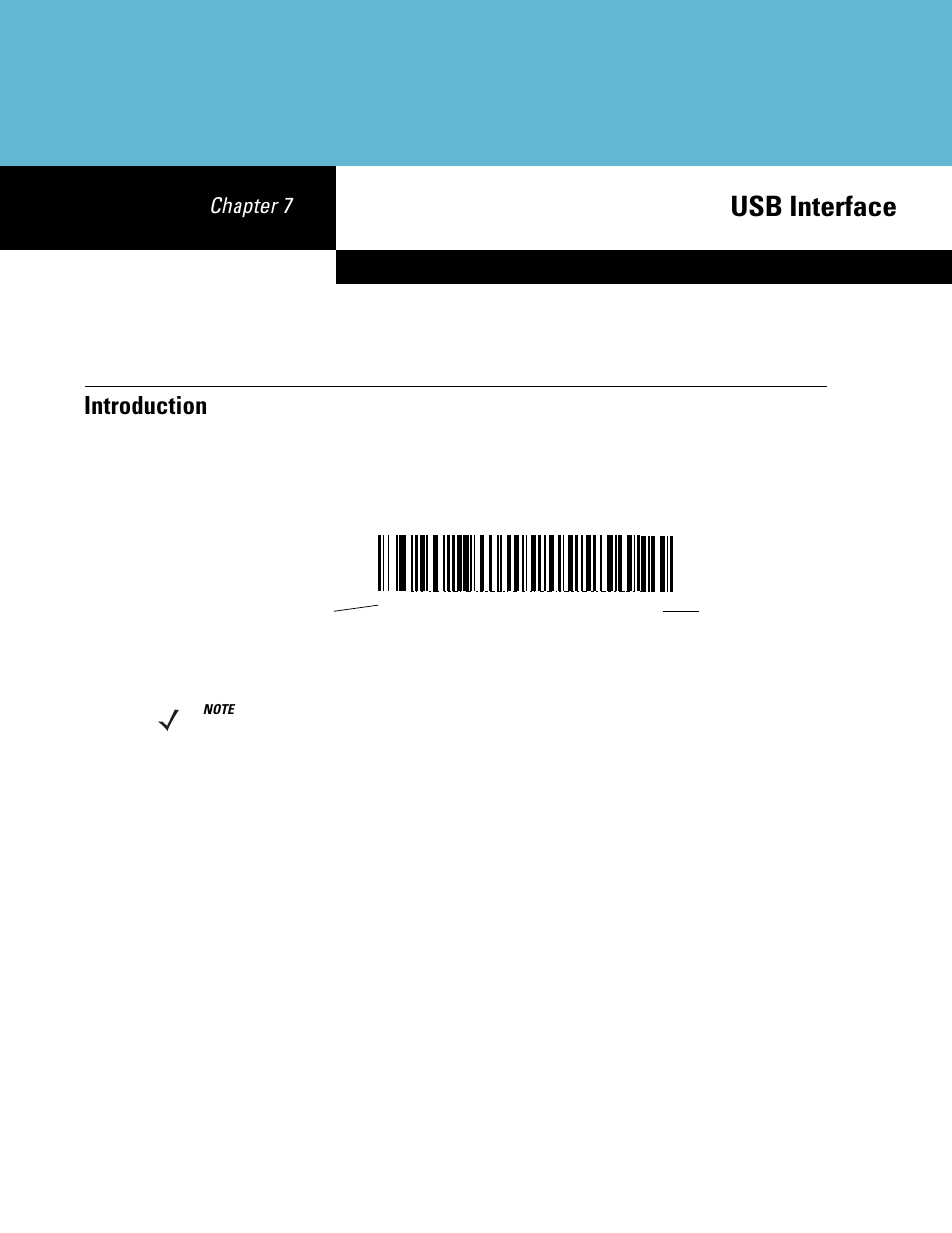 Usb interface, Introduction, Chapter 7: usb interface | Introduction -1, Chapter 7 | Symbol Technologies DS6707 User Manual | Page 99 / 366
