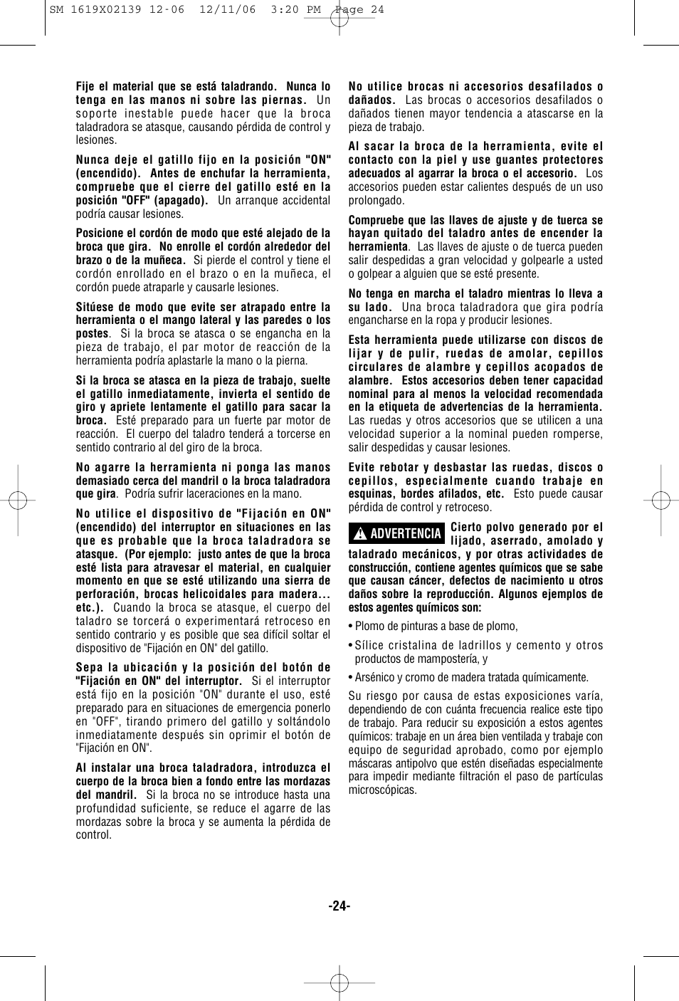 Skil 6237 User Manual | Page 24 / 32