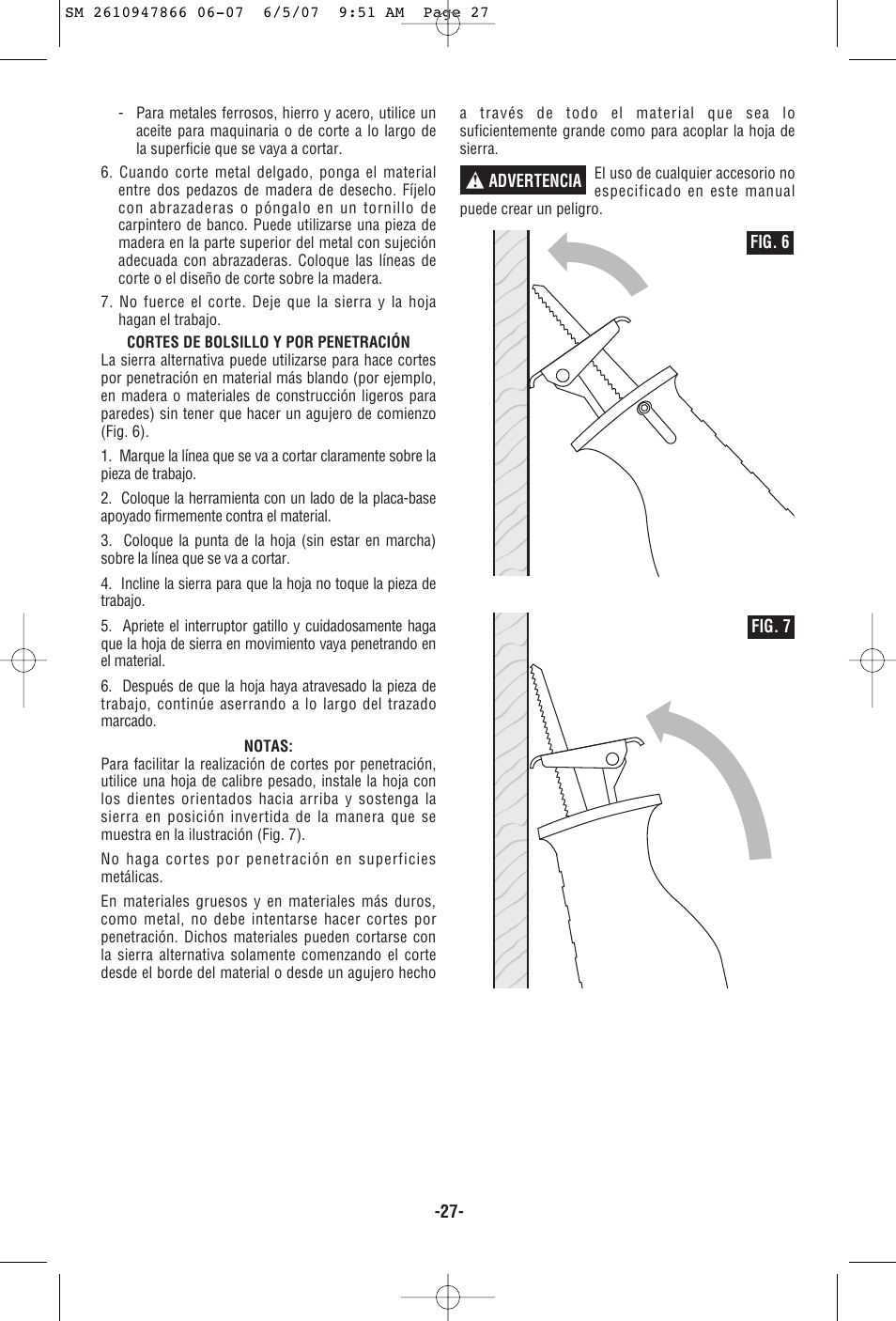 Skil 9205 User Manual | Page 27 / 32