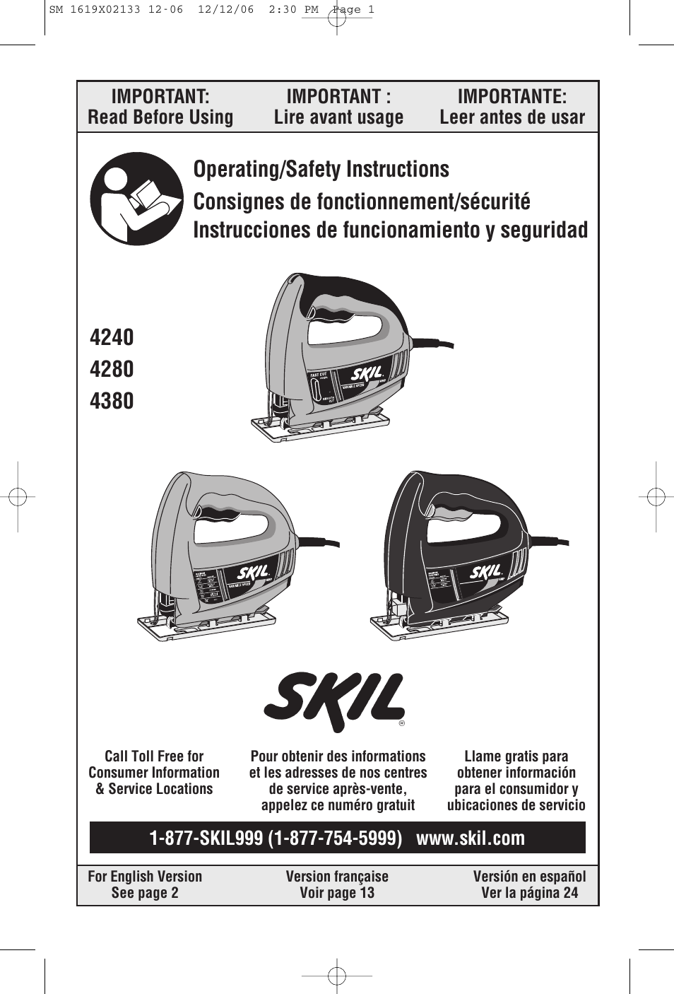 Skil 4280 User Manual | 36 pages