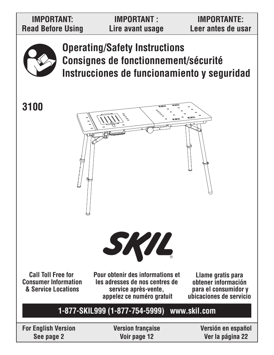 Skil 3100 User Manual | 32 pages