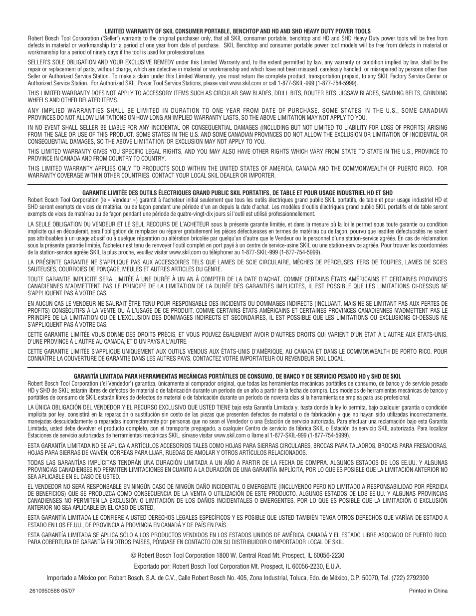 Skil 3100 User Manual | Page 32 / 32