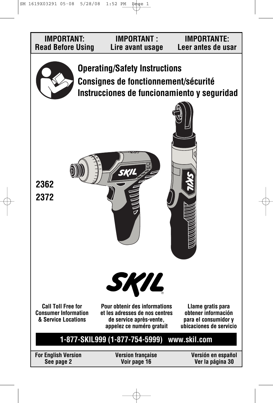 Skil 2372 User Manual | 44 pages