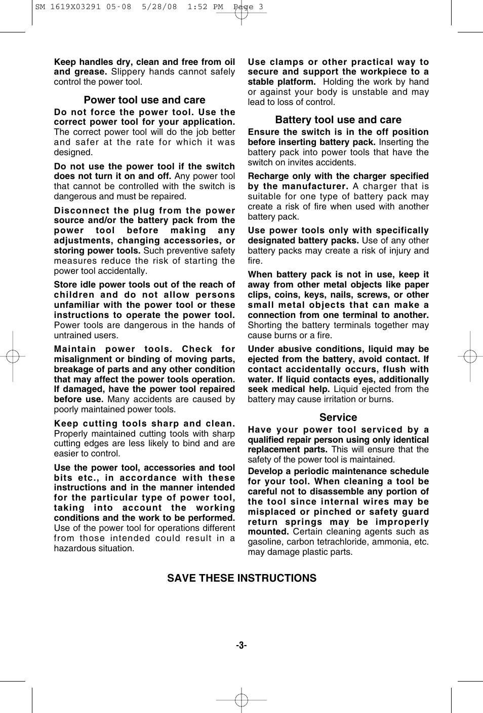 Skil 2372 User Manual | Page 3 / 44