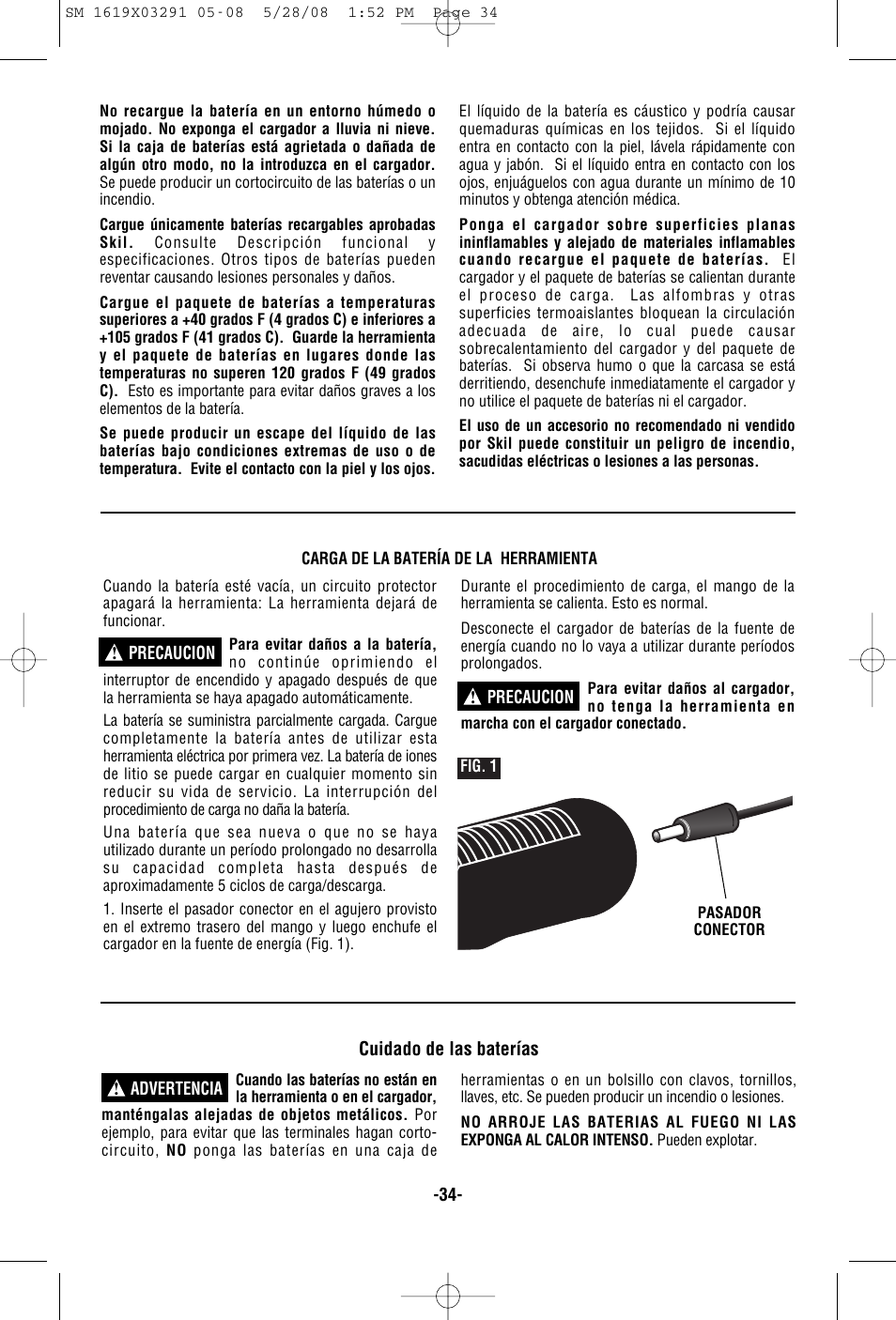Skil 2372 User Manual | Page 34 / 44