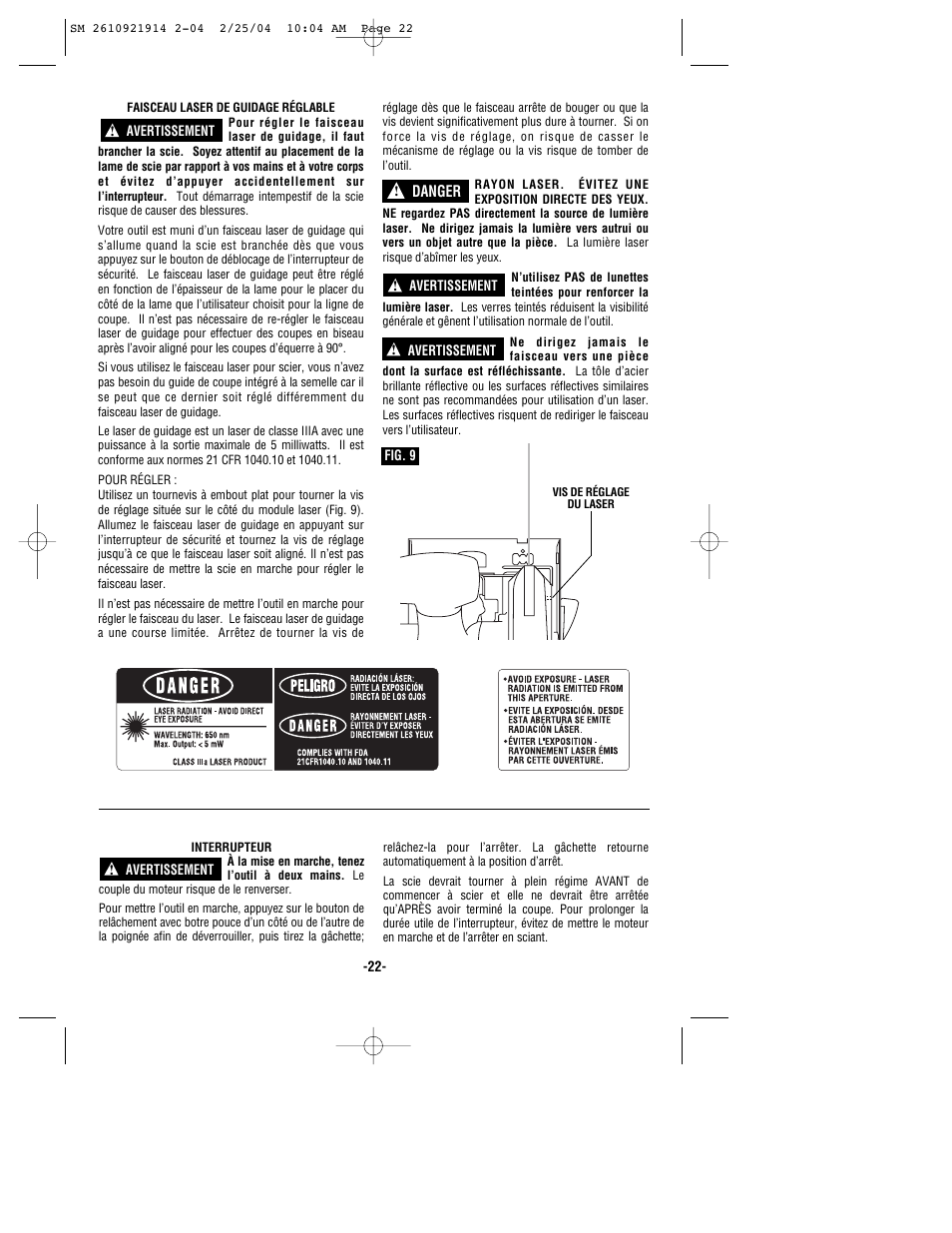 Skil 5750 User Manual | Page 22 / 40