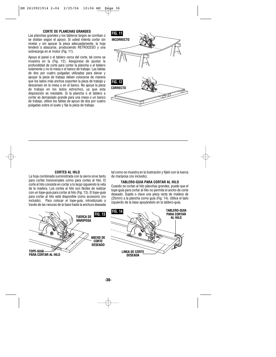 Skil 5750 User Manual | Page 36 / 40