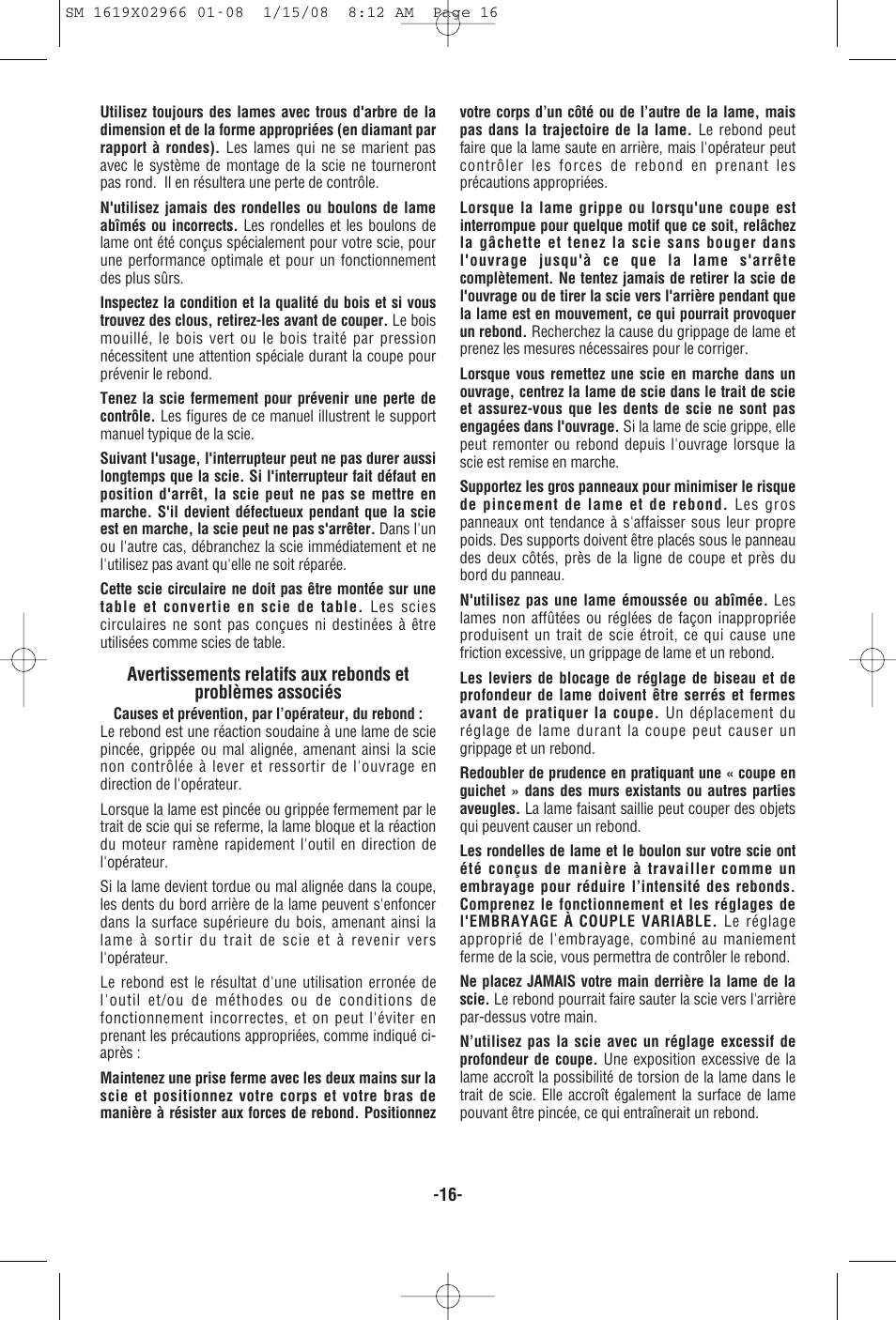 Skil 5585 User Manual | Page 16 / 40