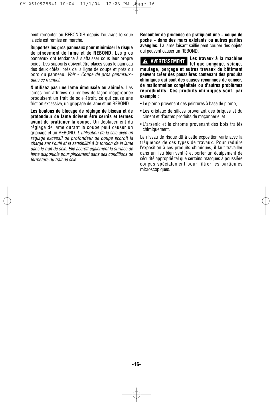Skil 5400 User Manual | Page 16 / 36
