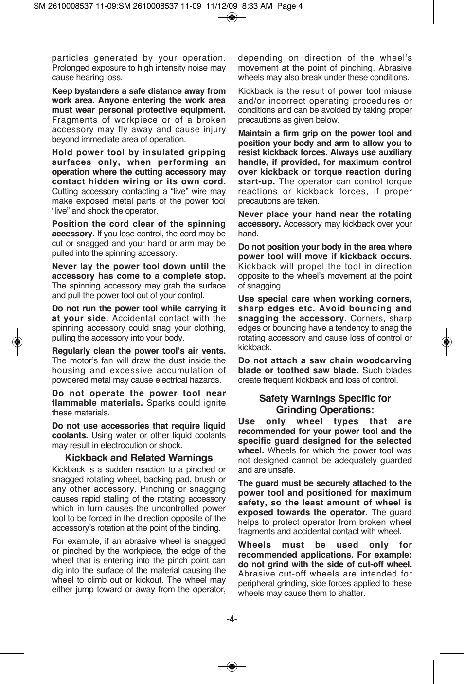 Skil 9295 User Manual | Page 4 / 44