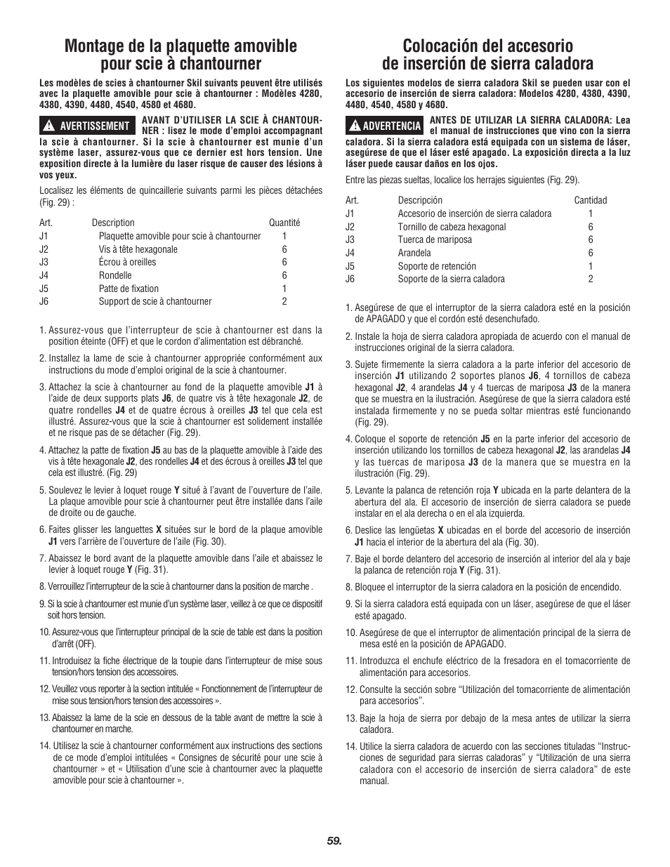 Skil 3700 User Manual | Page 59 / 112