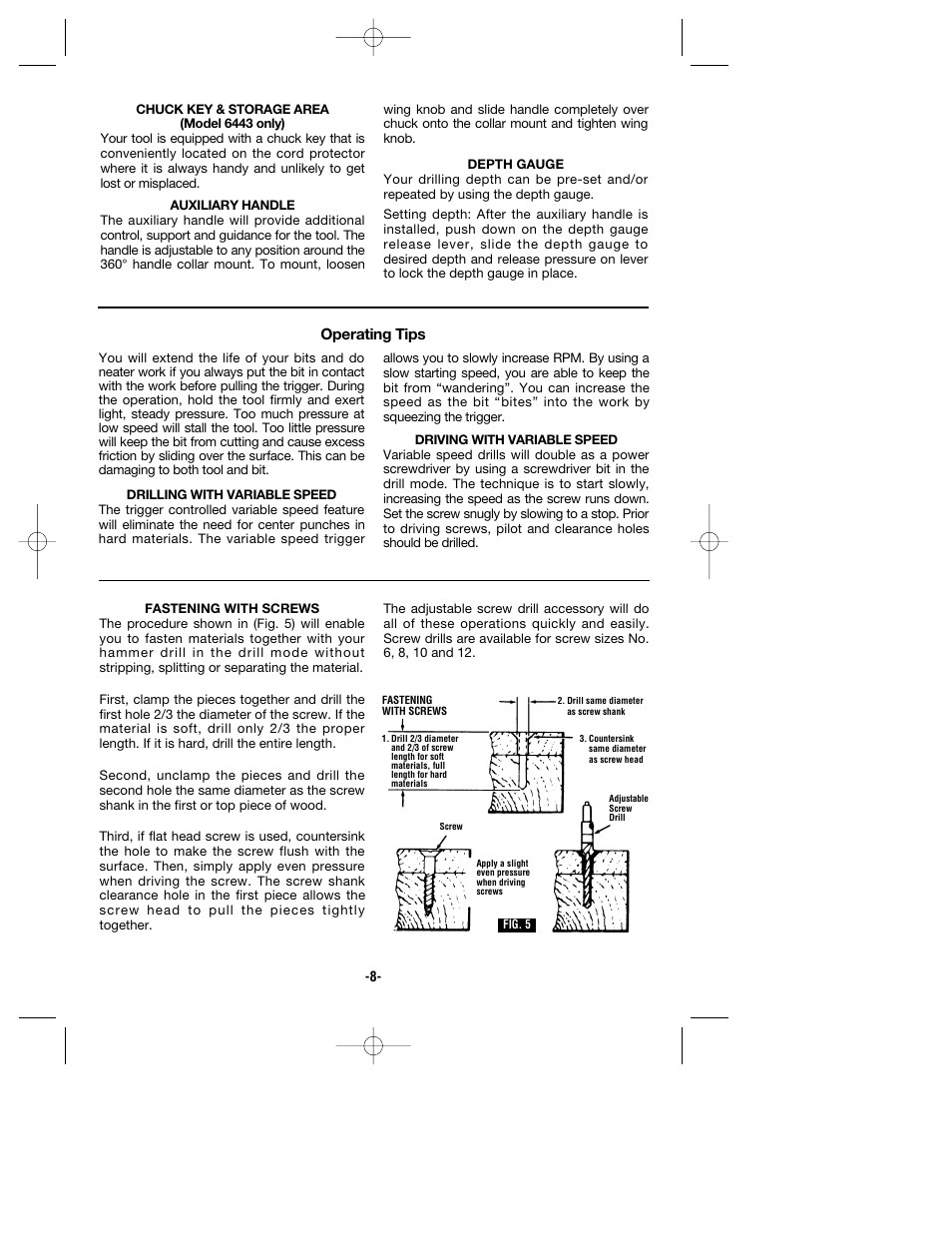 Skil 6464 User Manual | Page 8 / 32