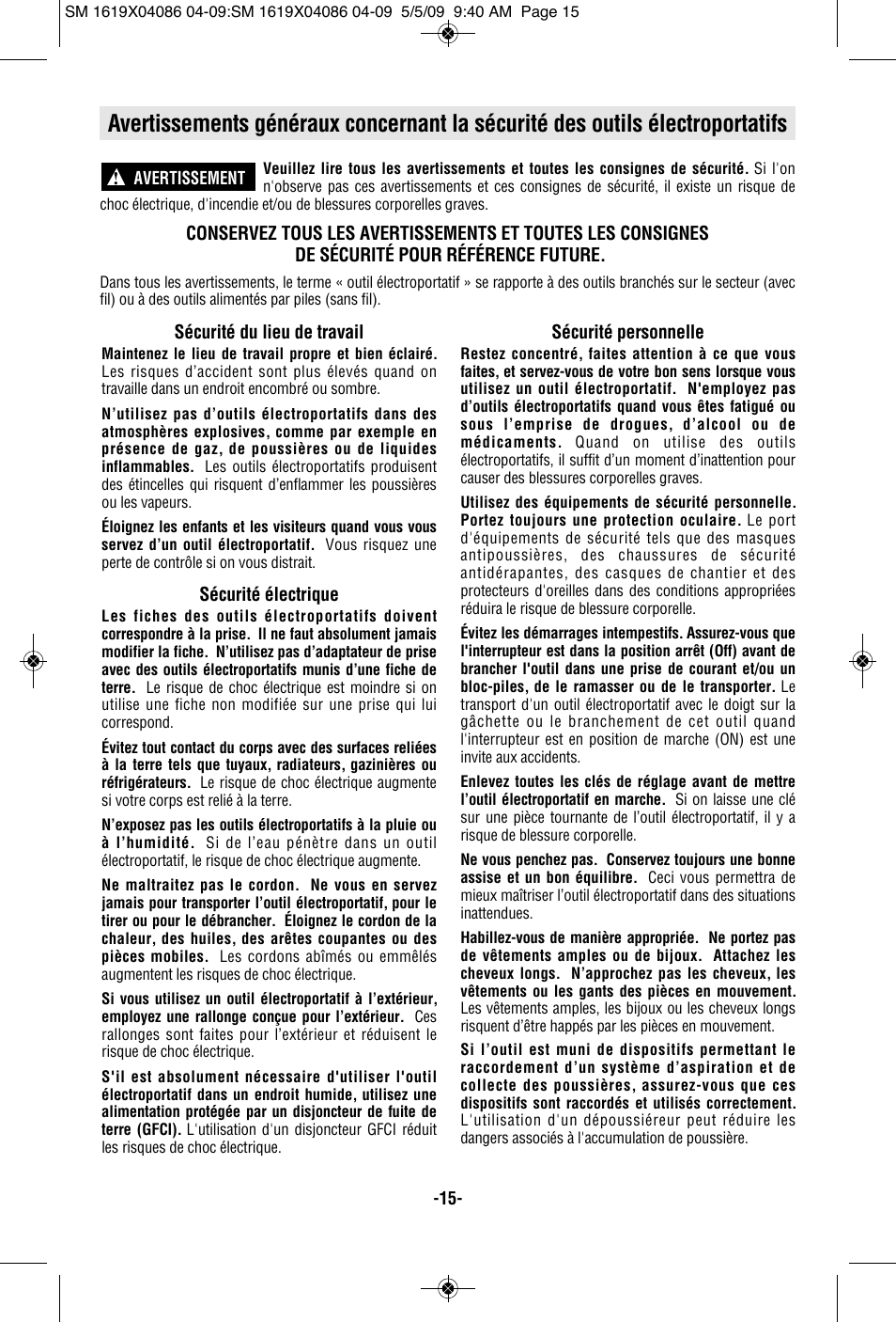 Skil 2250 User Manual | Page 15 / 44