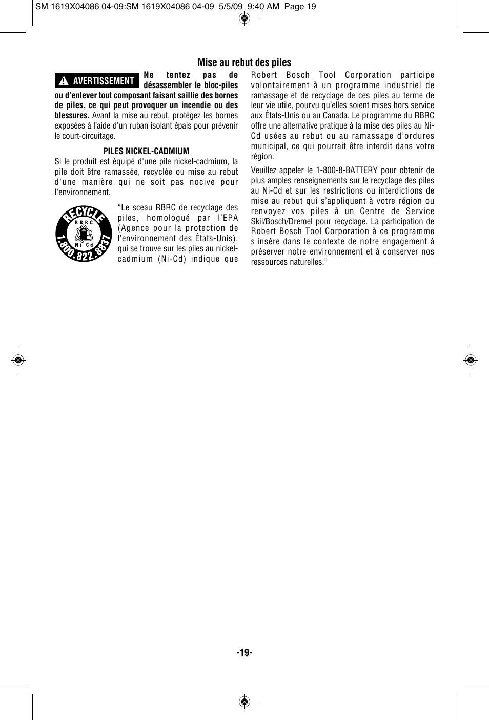 Skil 2250 User Manual | Page 19 / 44