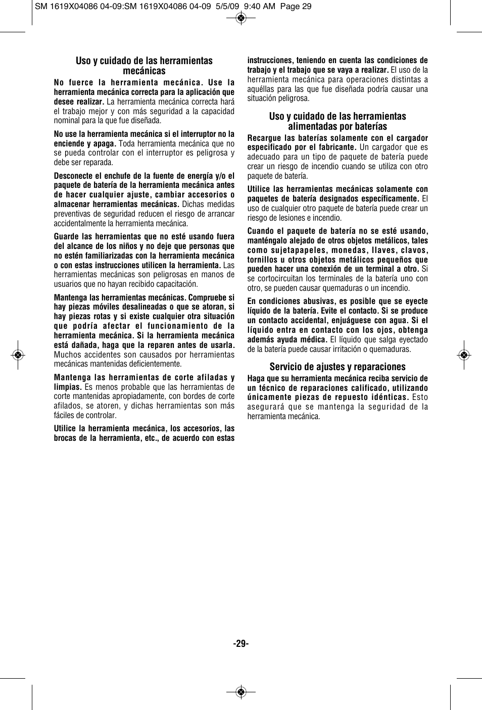 Skil 2250 User Manual | Page 29 / 44