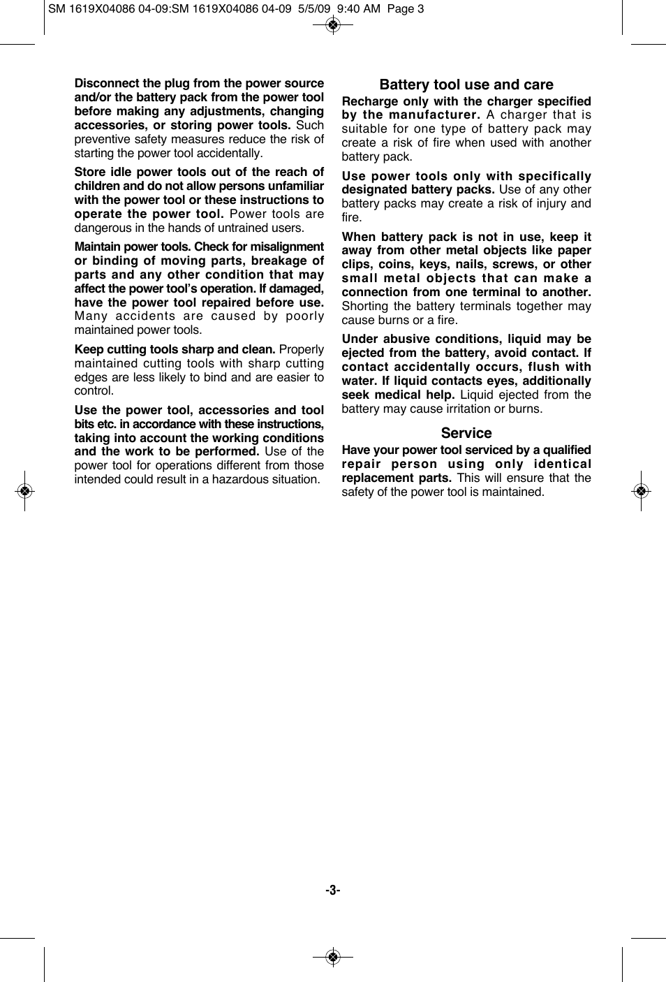 Skil 2250 User Manual | Page 3 / 44