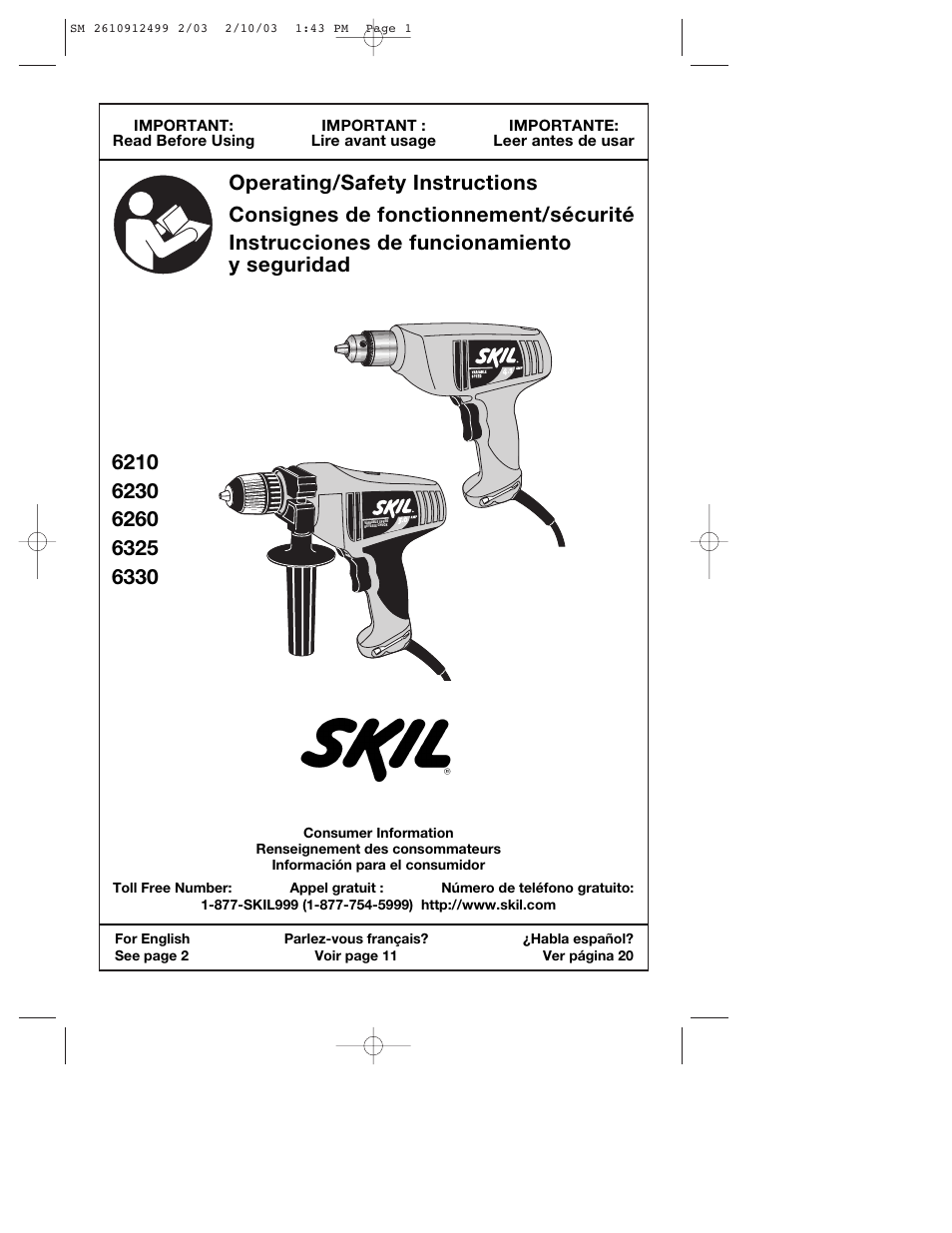 Skil 6330 User Manual | 32 pages