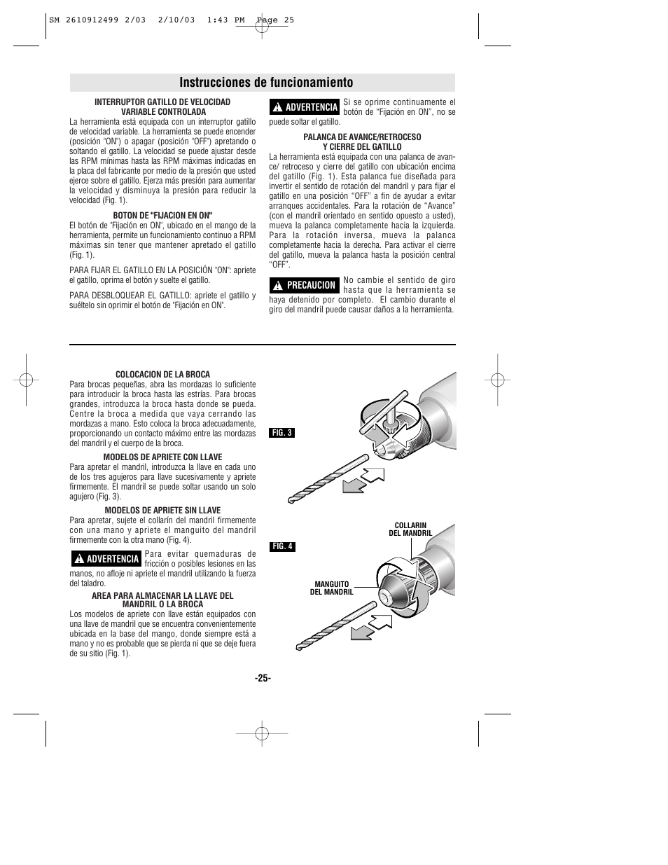 Instrucciones de funcionamiento | Skil 6330 User Manual | Page 25 / 32