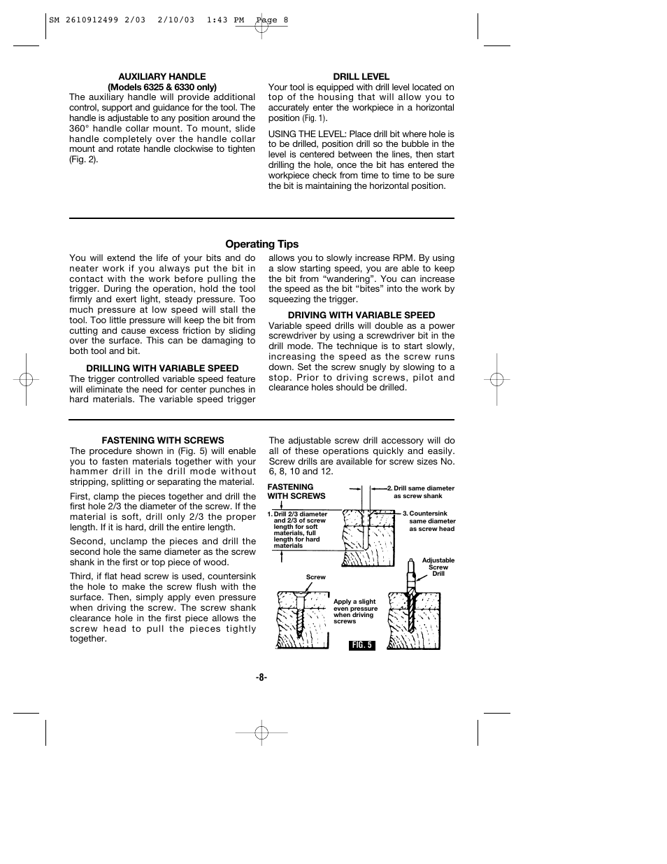 Skil 6330 User Manual | Page 8 / 32