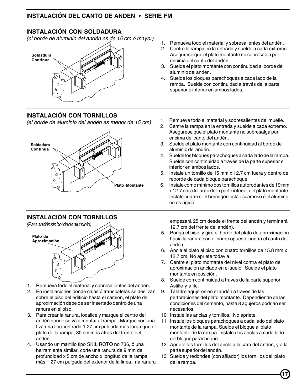 Skil FM Series User Manual | Page 17 / 40