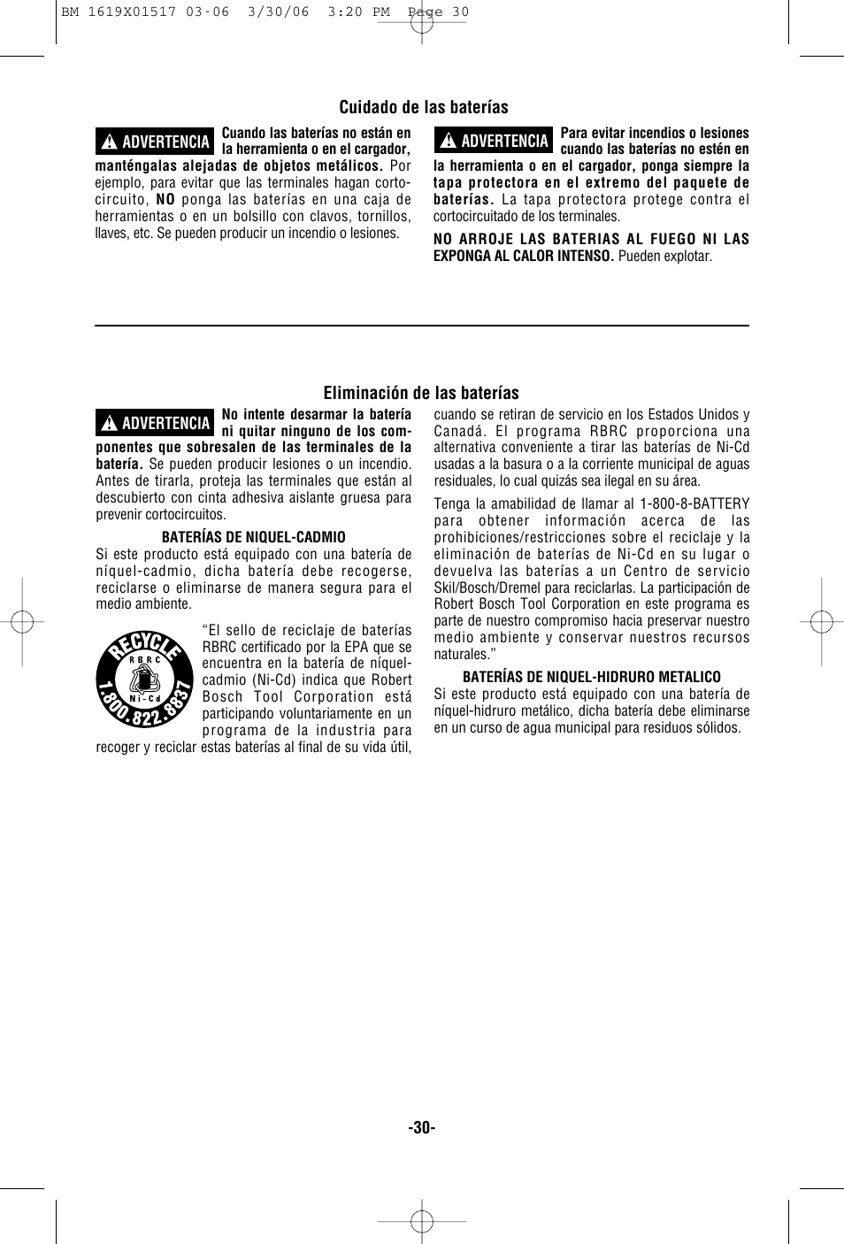 Skil 2867 User Manual | Page 30 / 40