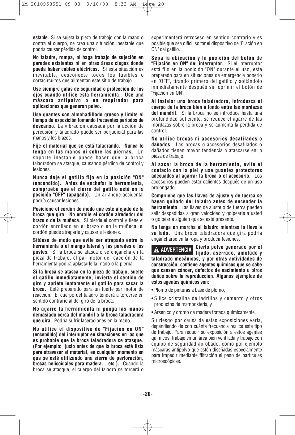 Skil 6445 User Manual | Page 20 / 28