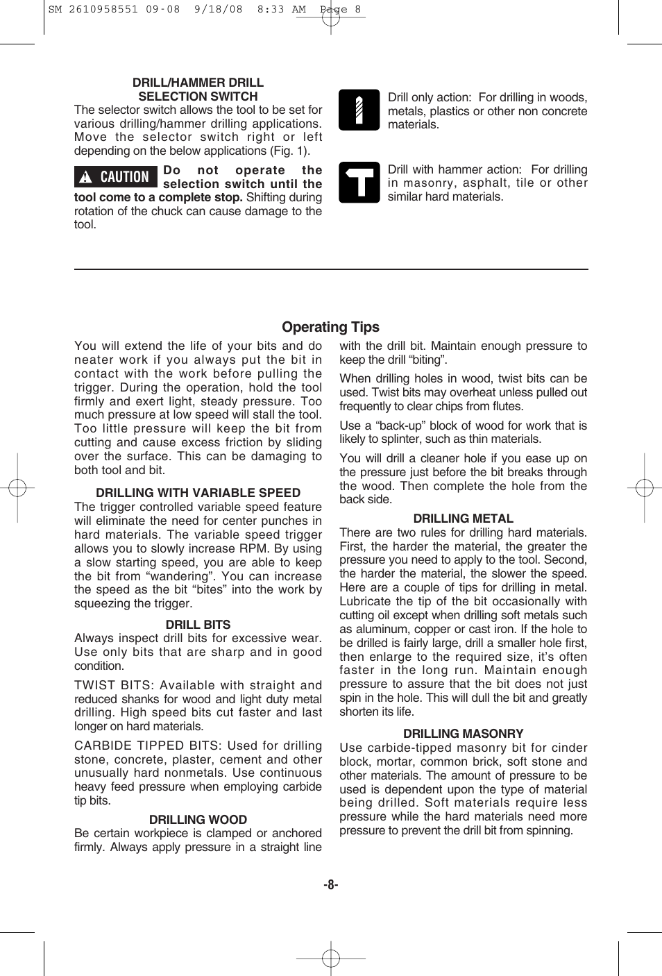 Skil 6445 User Manual | Page 8 / 28