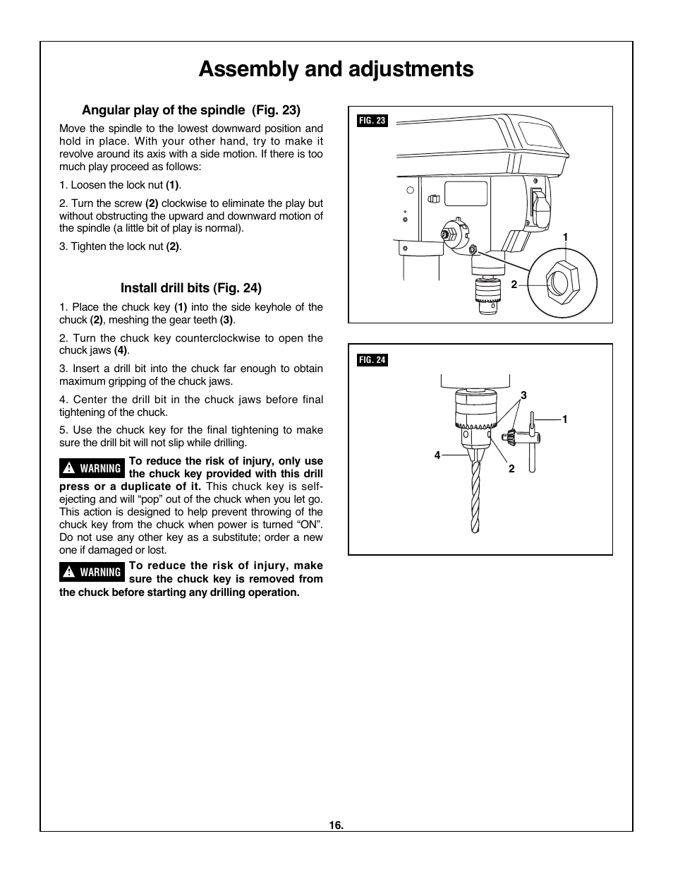 Assembly and adjustments | Skil 3320-01 User Manual | Page 16 / 60