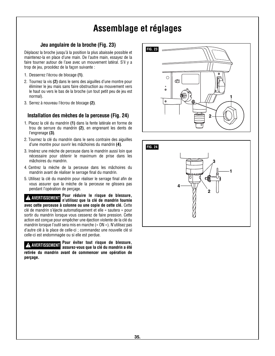 Assemblage et réglages | Skil 3320-01 User Manual | Page 35 / 60