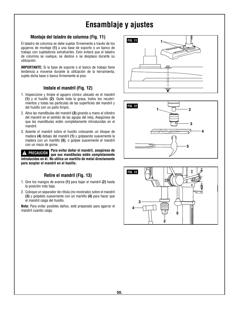 Ensamblaje y ajustes | Skil 3320-01 User Manual | Page 50 / 60