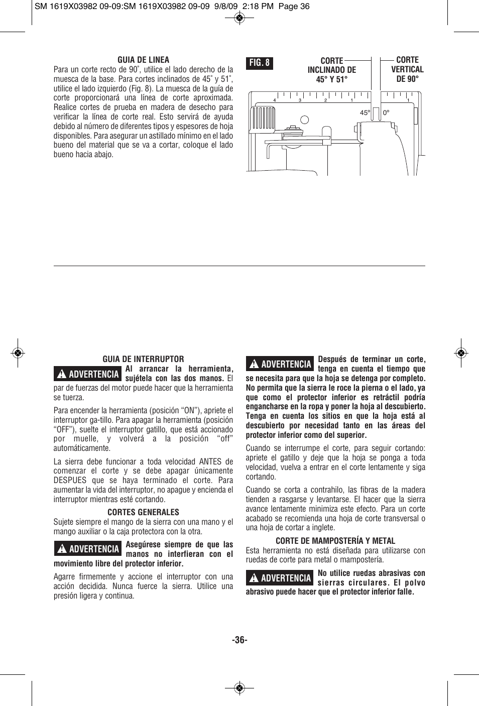 Skil HD5687 User Manual | Page 36 / 44