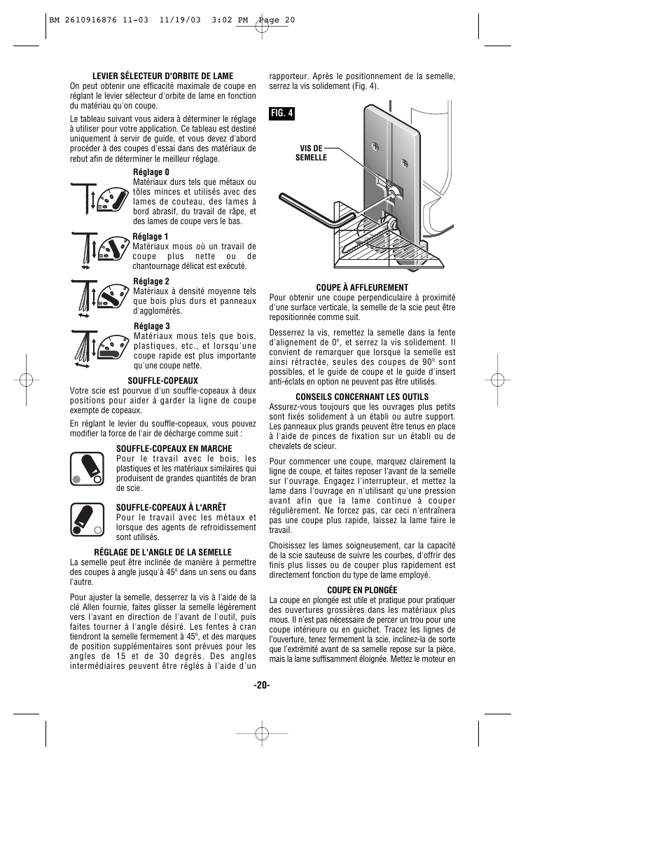 Skil 52324 User Manual | Page 20 / 36