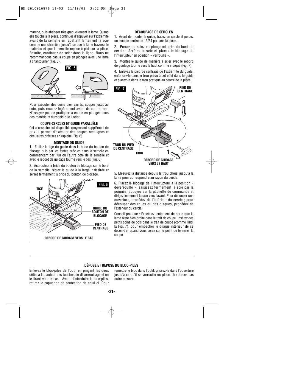 Skil 52324 User Manual | Page 21 / 36