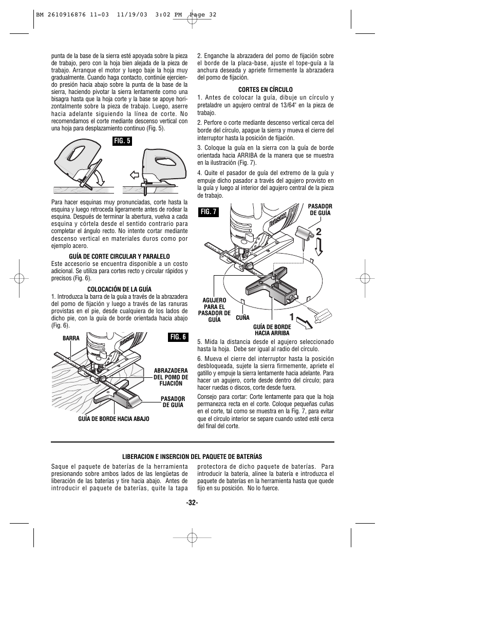 Skil 52324 User Manual | Page 32 / 36
