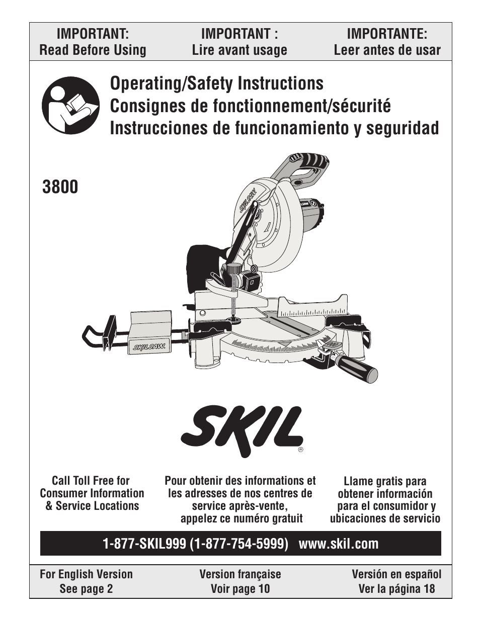 Skil 3800 User Manual | 74 pages