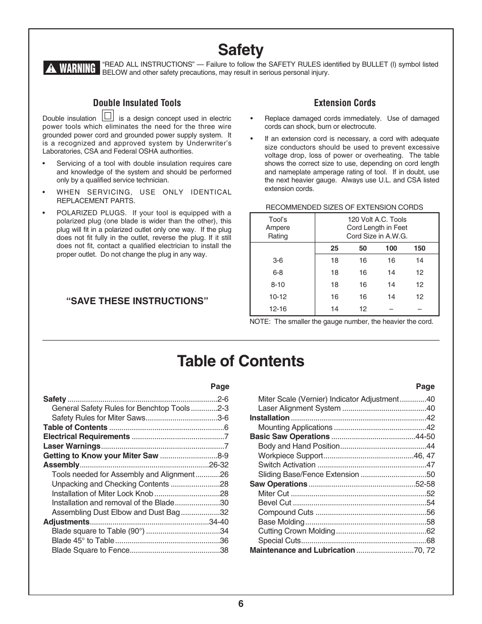 Skil 3800 User Manual | Page 6 / 74