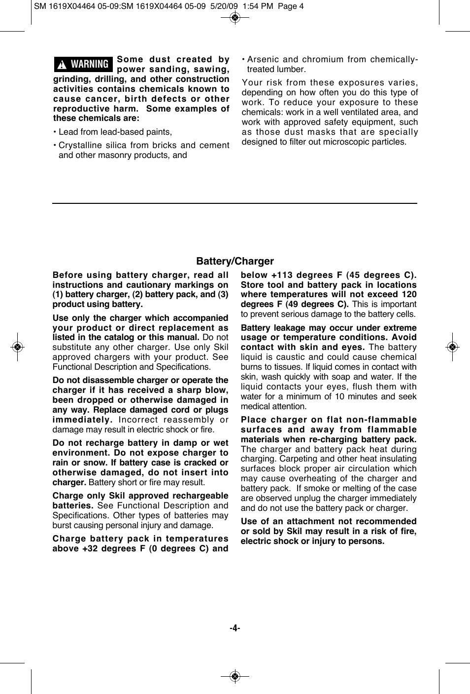 Skil 7305 User Manual | Page 4 / 56