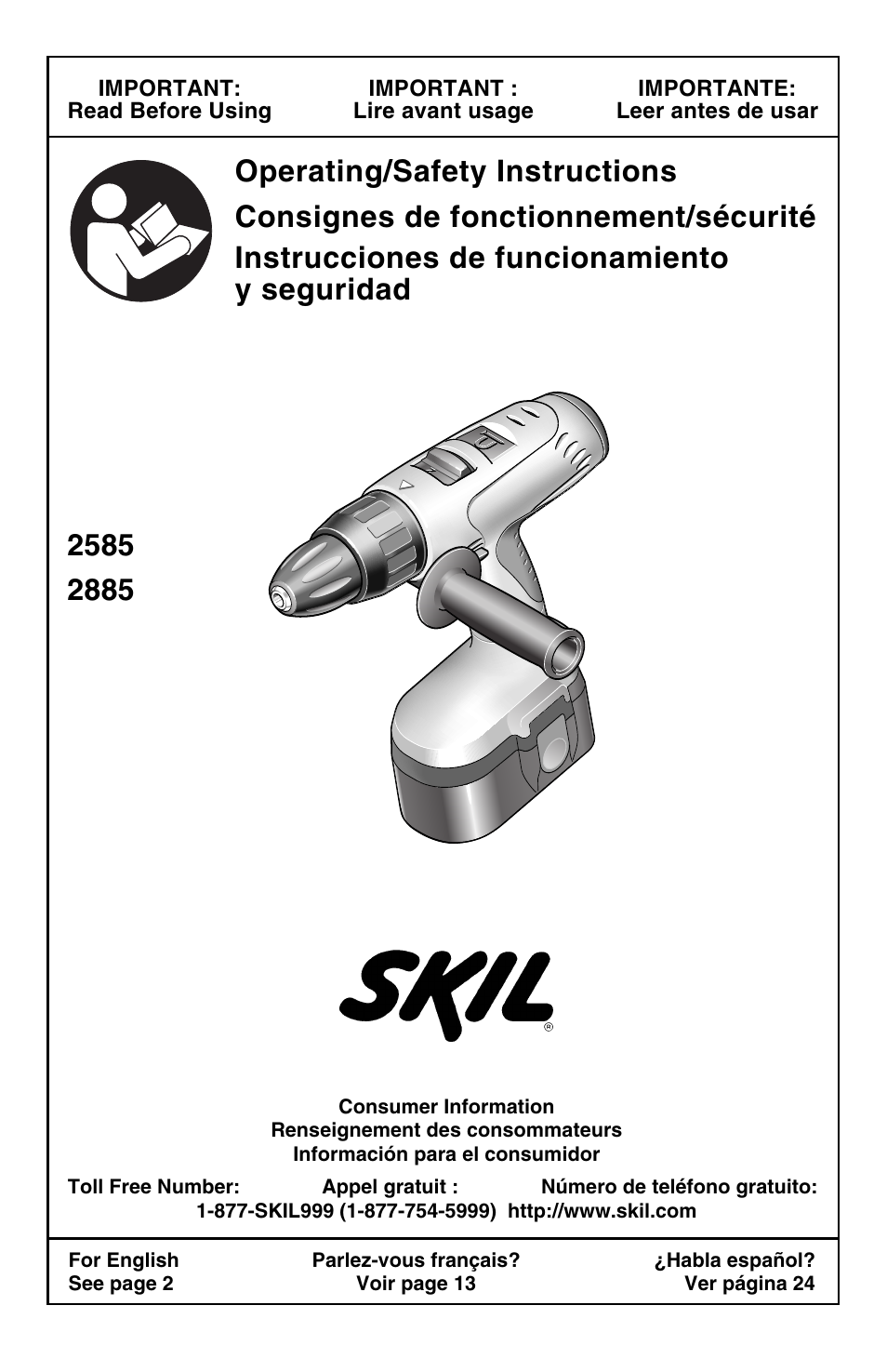 Skil 2885 User Manual | 36 pages